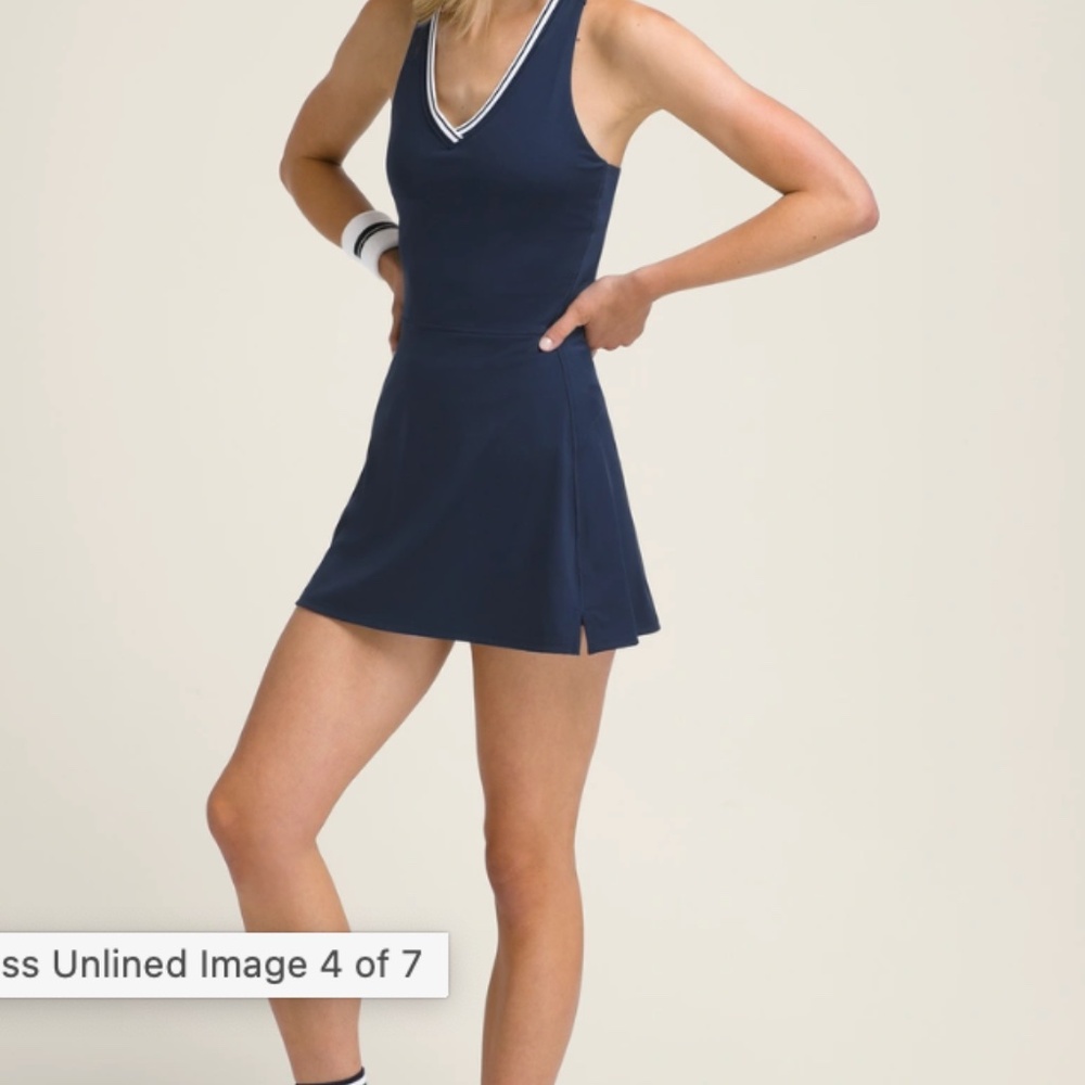 Wilson  Tiebreaker Dress Unlined Navy Small